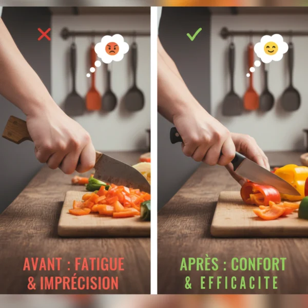 Des ustensiles ergonomiques