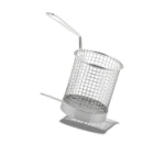 Panier à frites rond - acier inoxydable
