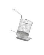 Panier à frites rond - acier inoxydable