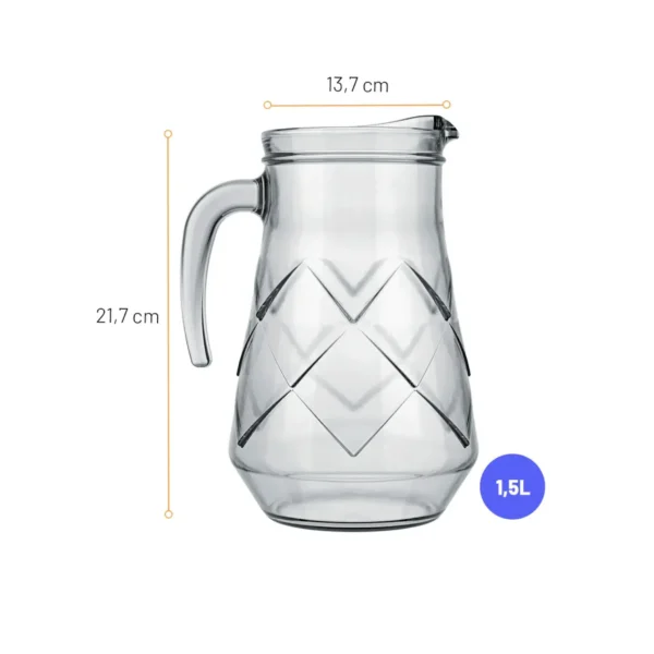 Broc en Verre Nadir 1,5L