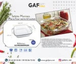 Plat à Four Carré en Verre Marinex Seletta – 2,5 Litres – Image 3