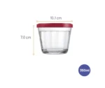 Ramequin en Verre Nadir Americano avec Couvercle – 350 ml