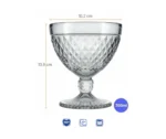 Coupe à Glace / Coupe à Dessert en Verre Nadir "Marine" – 300 ml