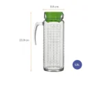 Broc en Verre Nadir "Ladrilhos" avec Tampa – 1,2 L