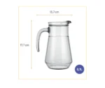 Broc en Verre Classique Nadir – 2 Litres (Format XL)