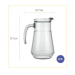 Broc en Verre Classique Nadir – 2 Litres (Format XL)