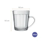Mug Americano en Verre 270ml – Nadir