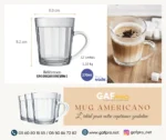 Mug Americano en Verre 270ml – Nadir – Image 3
