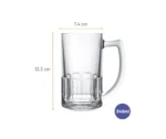 Chope de Lait / Grand Mug en Verre Nadir "Bristol" – 340 ml – Image 2