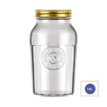 Bocal en Verre Vintage Nadir Figueiredo "1912" – 1,5 Litre (Grand Format)