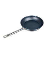 Poêle avec revêtement antiadhésif en inox alimentaire 24 x 5cm