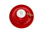 Coffret service à Lait rouge (6 Tasses & Soucoupes) – Image 3