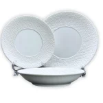 Service de Table 18 Pièces en Porcelaine "Martelo"