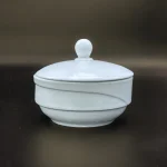 Sucrier raffiné en porcelaine – Image 2