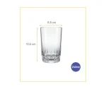 Verre à Eau et Jus 240 ml - Gamme Vegas par Nadir