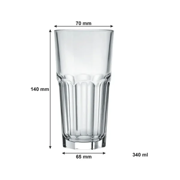 Verre à Eau et Jus 340 ml - Gamme Bristol par Nadir