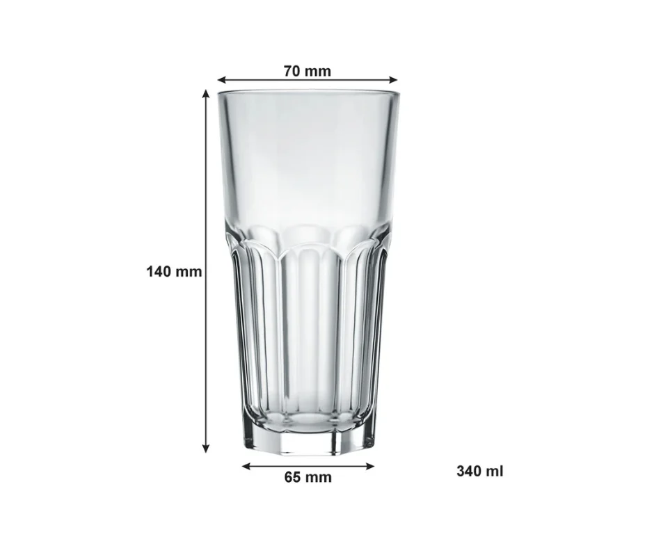 Verre à Eau et Jus 340 ml - Gamme Bristol par Nadir