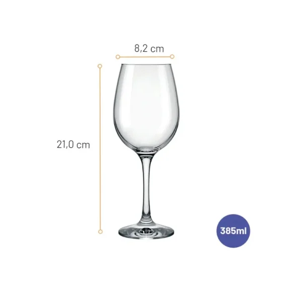 Verre à Cocktail Barone 385 ml par Nadir