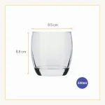 Verre Bas à Eau et Jus 330 ml - Gamme Oca par Nadir