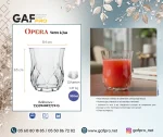 Verre à Jus et Boissons 300 ml - Gamme Opera par Nadir