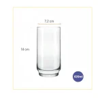 Verre Haut à Eau et Jus 420 ml - Gamme Lights par Nadir