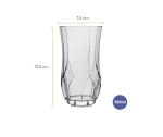 Verre Haut à Jus et Boissons 360 ml - Gamme Opera par Nadir