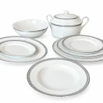 Service de table 100 pièces en porcelaine – Tunisie Porcelaine