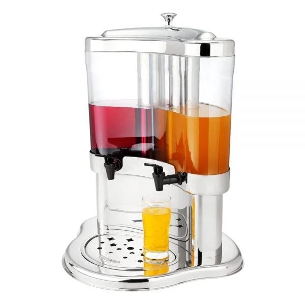 Distributeur de Jus et Boissons Double 2 x 5,0 L Série Half Moon Bay - Sunnex