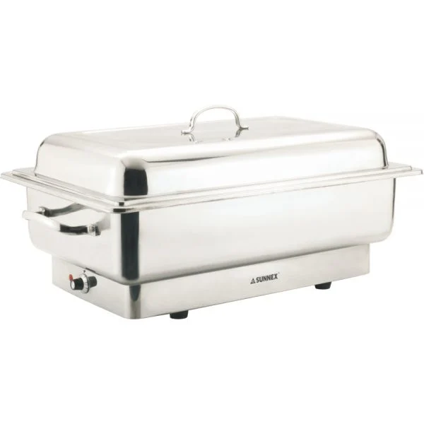 Chafing Dish Électrique Inox Rectangulaire GN 1/1 13,5 L Série 83 - Sunnex