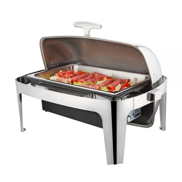 Chafing Dish Électrique Roll-Top Rectangulaire GN 1/1 13,5 L Série EcoCater - Sunnex