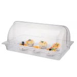 Panier Alimentaire GN 1/1 8,5 L en Polycarbonate avec Couvercle Roll-Top - Sunnex X887117