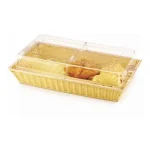 Panier de Buffet en Poly-Rotin Profondeur 90 mm avec Couvercle Rabattable - Sunnex X04013