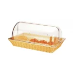 Panier de Buffet en Poly-Rotin Profondeur 90 mm avec Couvercle Roll-Top - Sunnex X88013