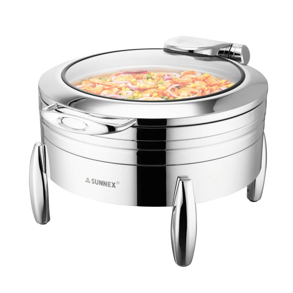 Chafing Dish Rond 6,0 L Série Sicily - Sunnex W17-36002
