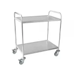 Chariot de Service Inox 2 Niveaux 86x54x94 cm - Sunnex CTR-L2